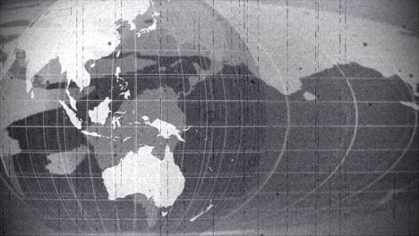World-global-news-background-backdrop-planet-Earth-old-newsreel-4K